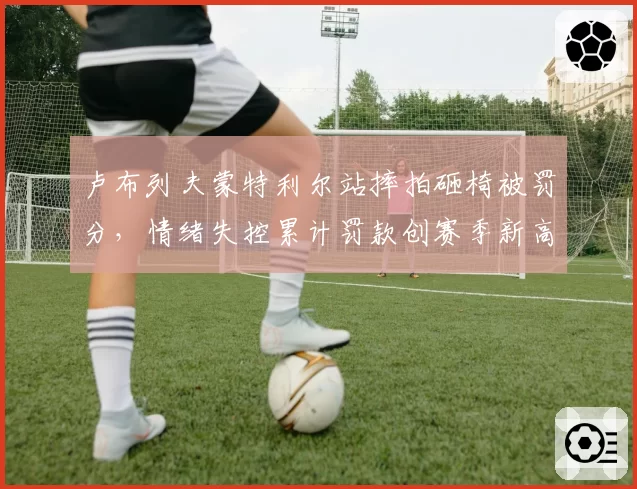 卢布列夫蒙特利尔站摔拍砸椅被罚分,情绪失控累计罚款创赛季新高