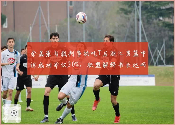 余嘉豪与裁判争执吃T后浙江男篮申诉成功率仅20%，联盟解释书长达两页